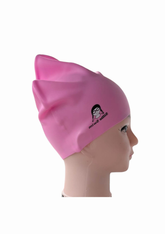 Pink Large Swim Cap